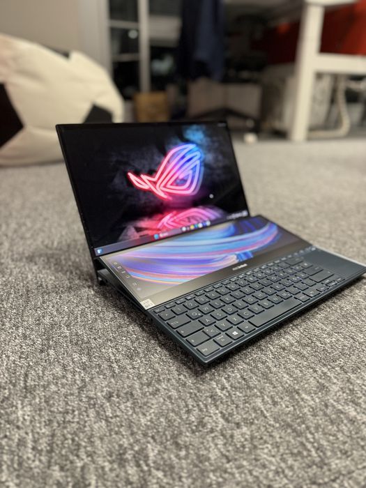 ASUS ZenBook Pro Duo- OLED 4k -RTX 3070, Touchscreen, i7-10870H, 32GB