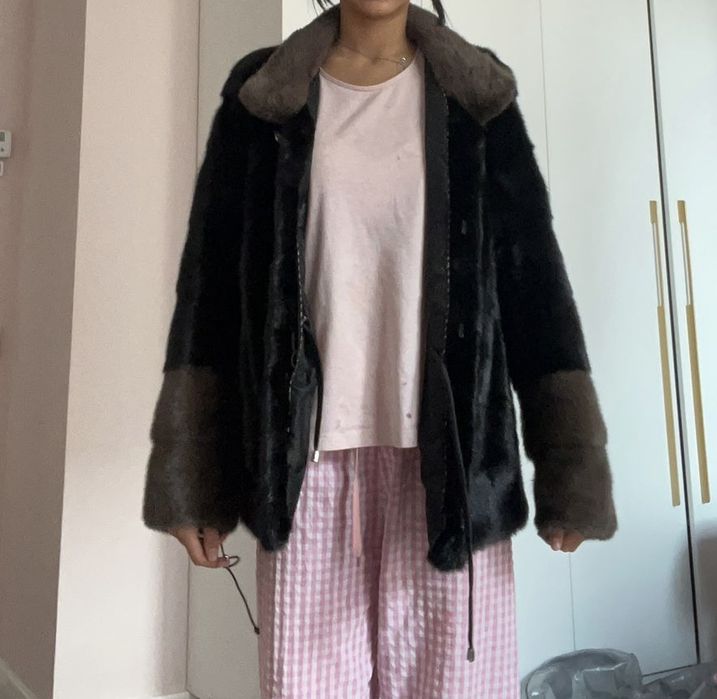 Норковая шуба трансформер