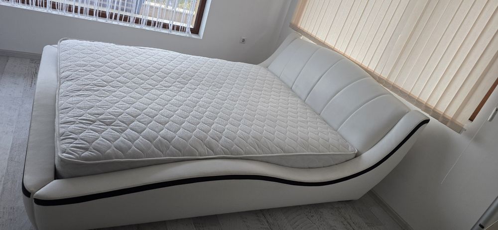 Кожена спалня 160/200