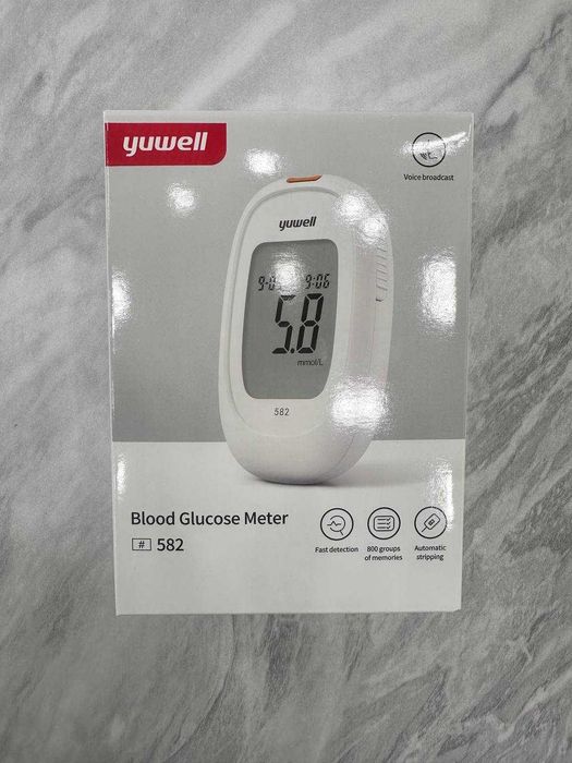 Qonda shakar miqdorini o'lchash uchun Glyukometr Глюкометр