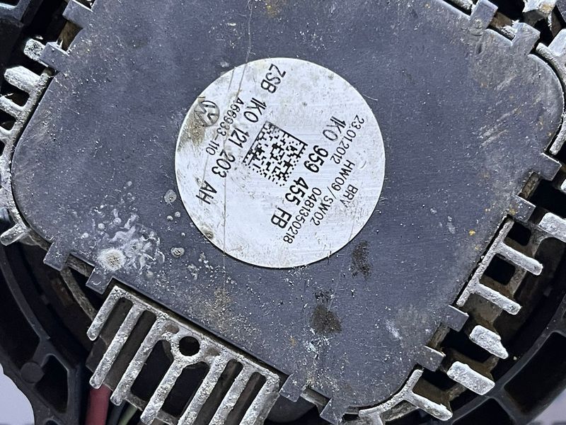 Ventilator Electroventilator Skoda Octavia 2 1.2 CBZB 2008 - 2013 Cod 1K0959455FB 1K0121203AH 1K0121205AG 1K0121207BA