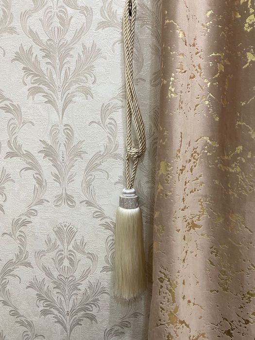 Шторы вместе с тюль