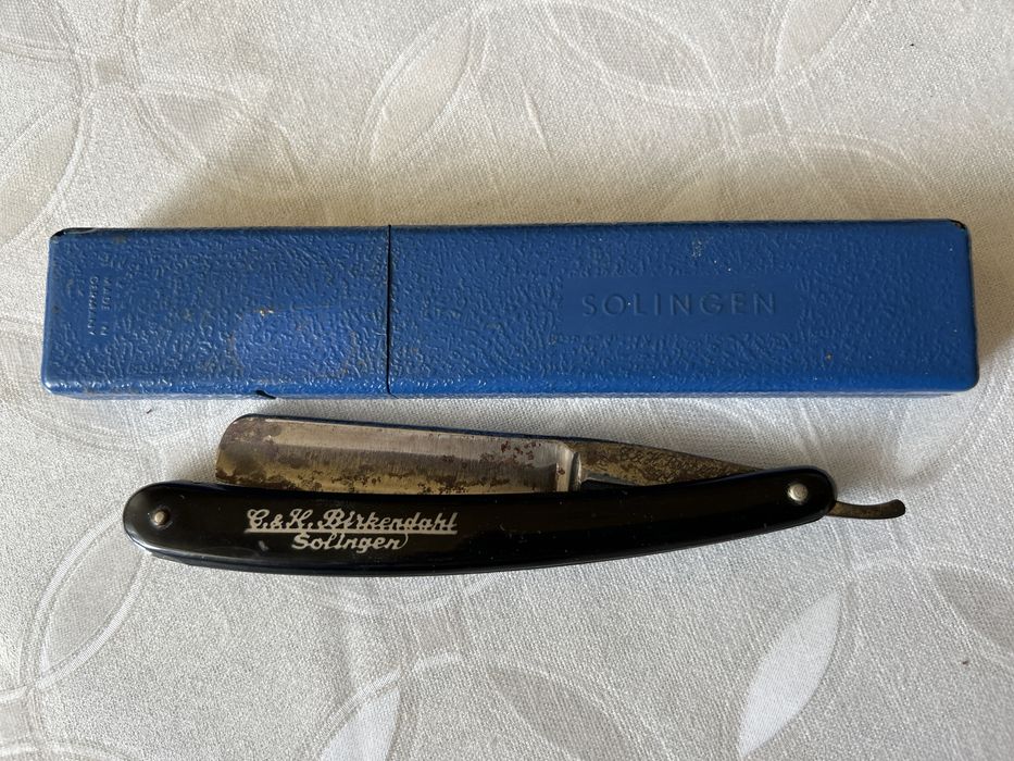 Много стар бръснач Solingen