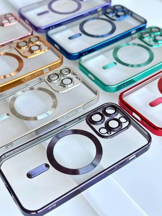 Husa Luxury MagSafe pentru iPhone 16 , 16 Pro , 16 Plus , 16 Pro Max