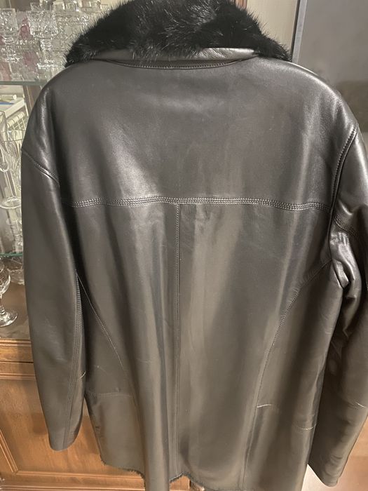 Дублёнка мужская кожанная