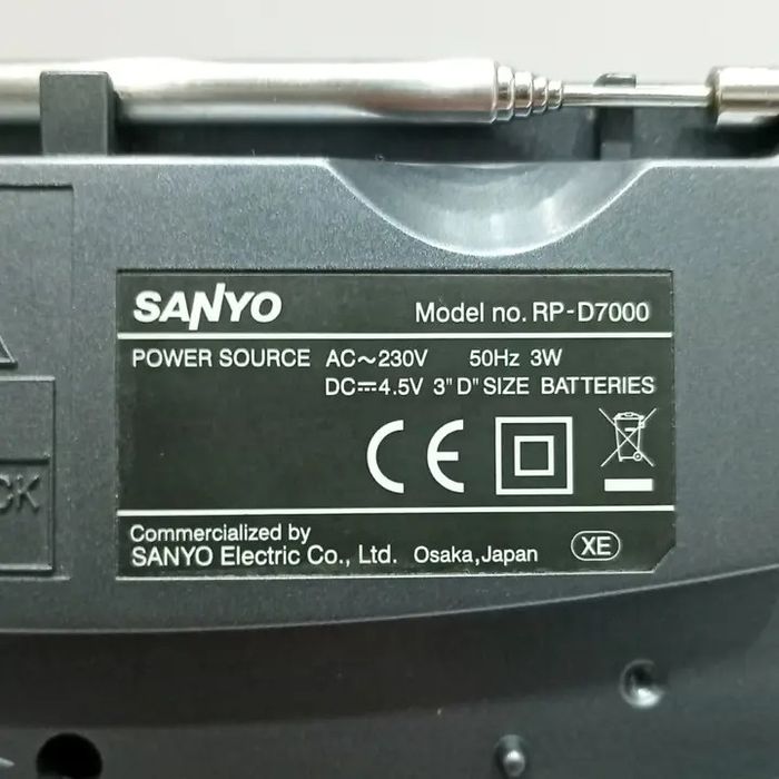 Радио SANYO Дигитален тунер Made in Japan