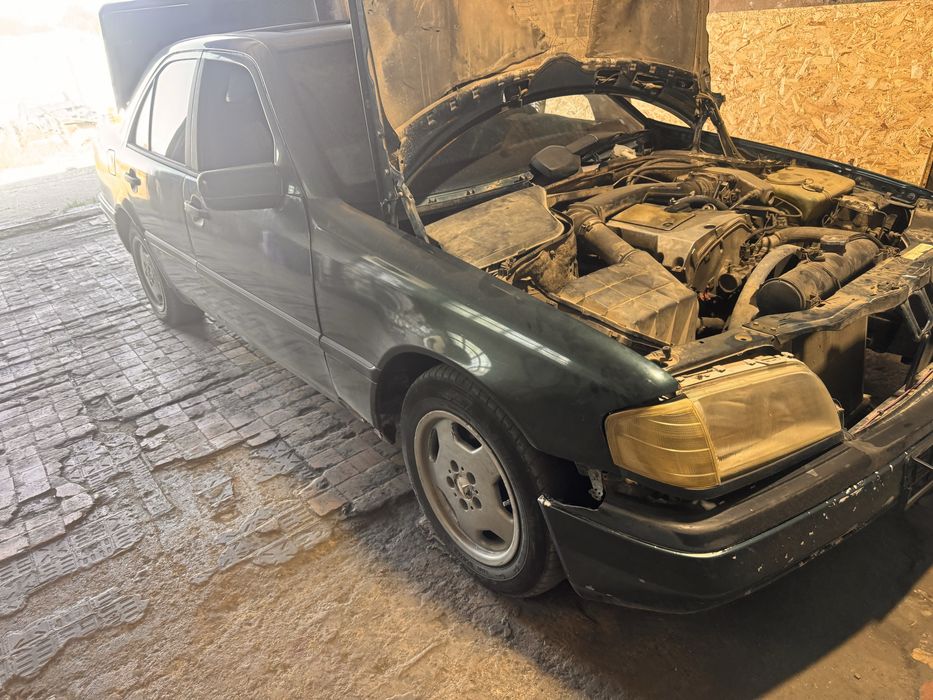 W202 мерседес м111 1.8 разбор С180