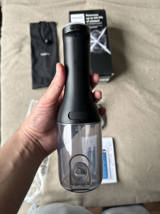 Зъбен душ Philips Sonicare Power Flosser HX3826/33, черен, с остатъчна гаранция