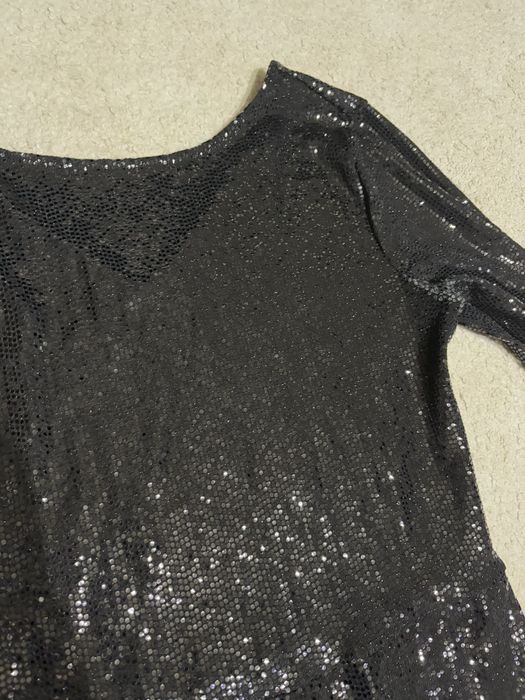 Rochie dama paiete, neagra, Tall, L-XL