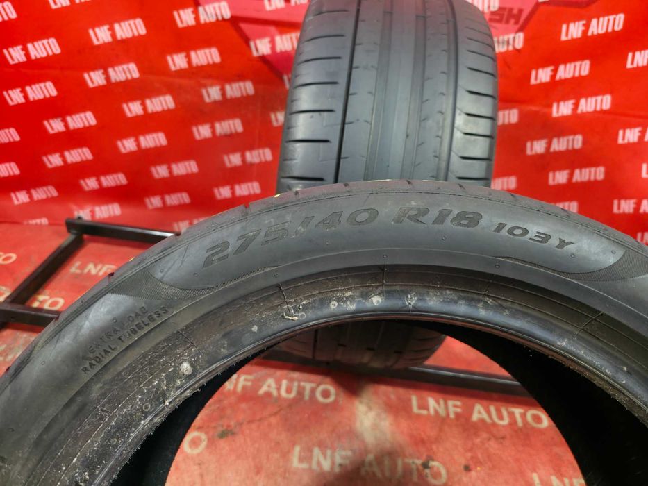 Anvelope de VARA - 275/40/18 - PIRELLI - 5.24 MM - DOT 2021 !