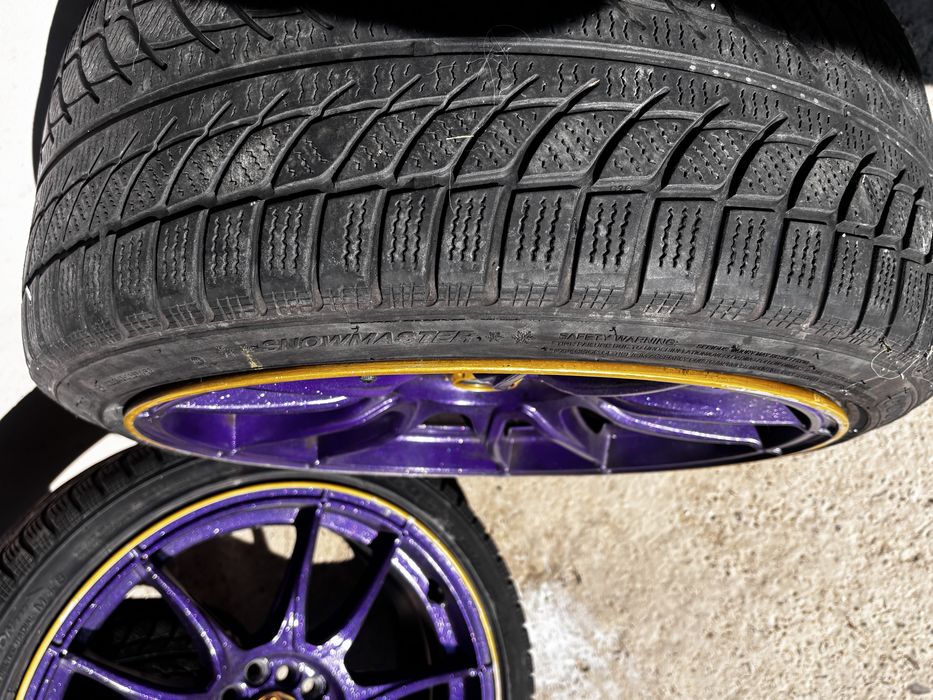 Vând/schimb jante 18” motec mcr1 două lățimi