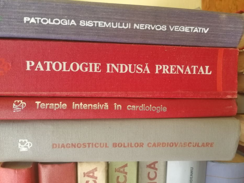 Cărți, tratate, atlas de medicină umană, anii '70