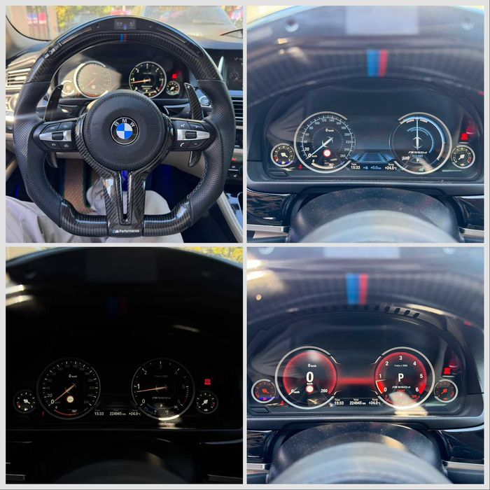 BMW F10 / 535d / 2015 / soft close / x-drive / facelift G30 / volan custom