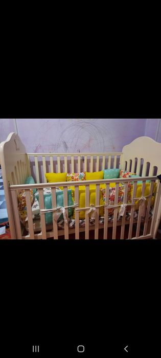 Детская манежка б/у