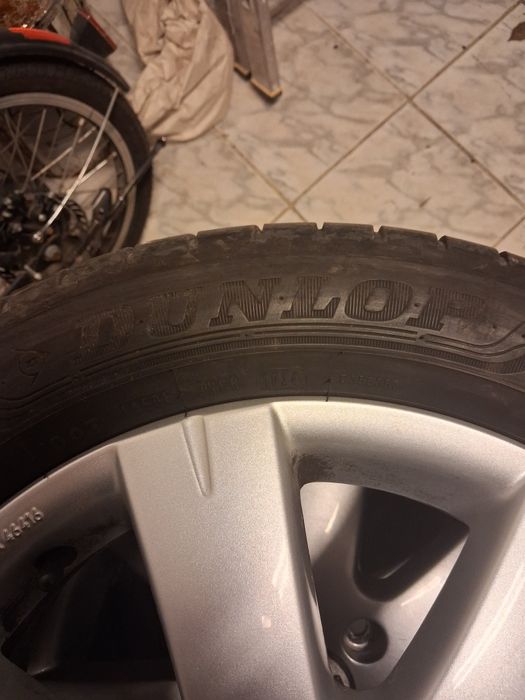 Set roti jante aliaj VW 205 /55 /16 marca Dunlop 2024