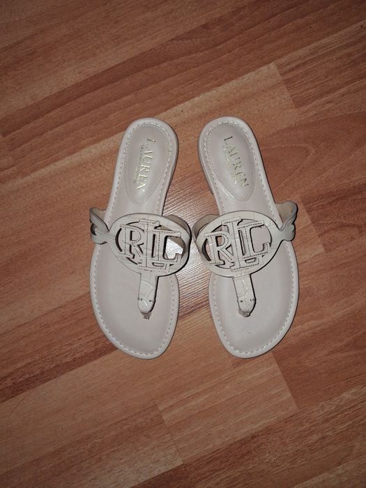 Papuci piele Ralph Lauren