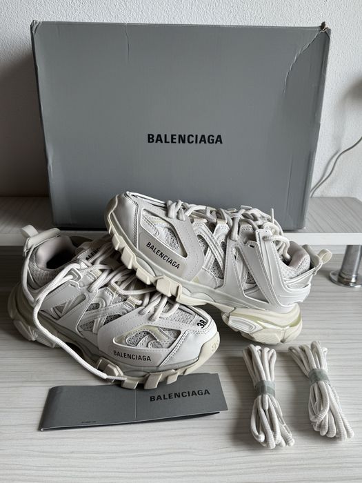 Adidași Balenciaga Track White