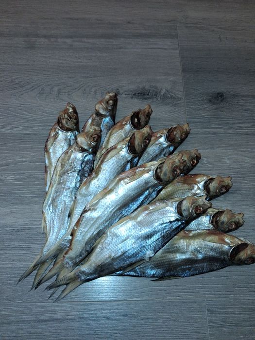 Вяленая РЫБА- вобла рыбец