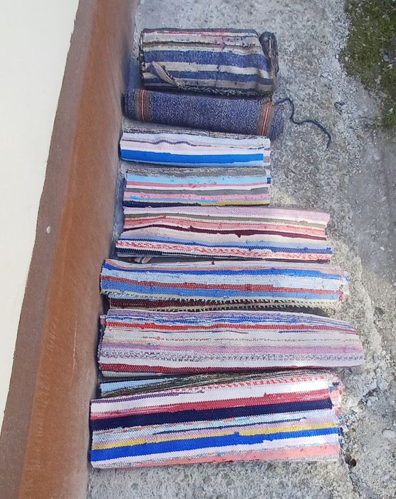 Covoare tradiționale țărănești  presuri țesute manual