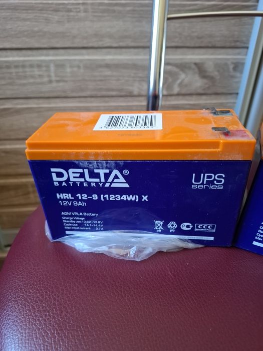 Delta батарея HRL 12V9Ah UPS series