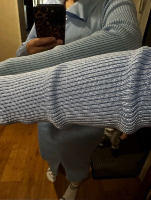 Платье трикотаж, двойка классика