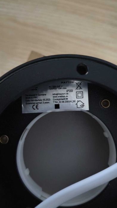 2buc  Lampa de tavan Lucia Tucci Fumi LTP-D002-01GX53-BG