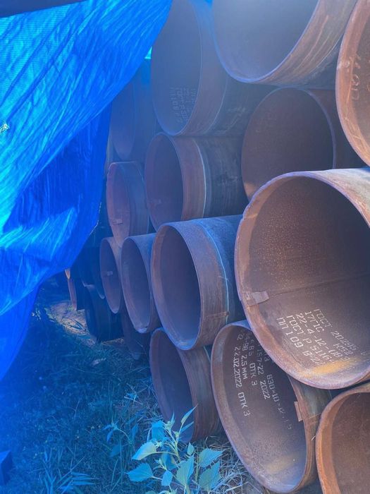 Труба металлическая Вус изоляцией Д-630х8х9x10мм Оптом из первых рук