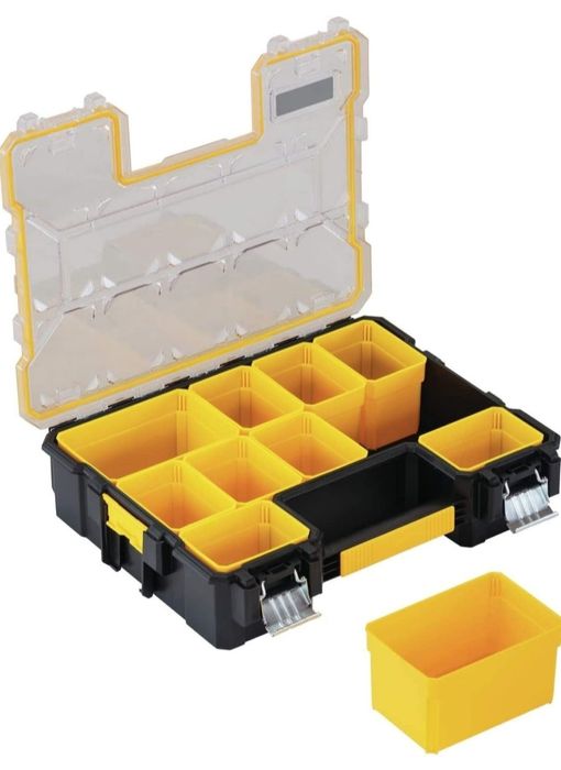 Комплект Битове и накрайници DeWALT 37 части с Куфар Органайзер