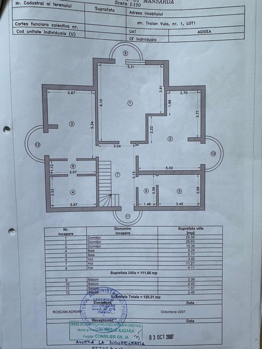 Vila 258 mp in Agigea
