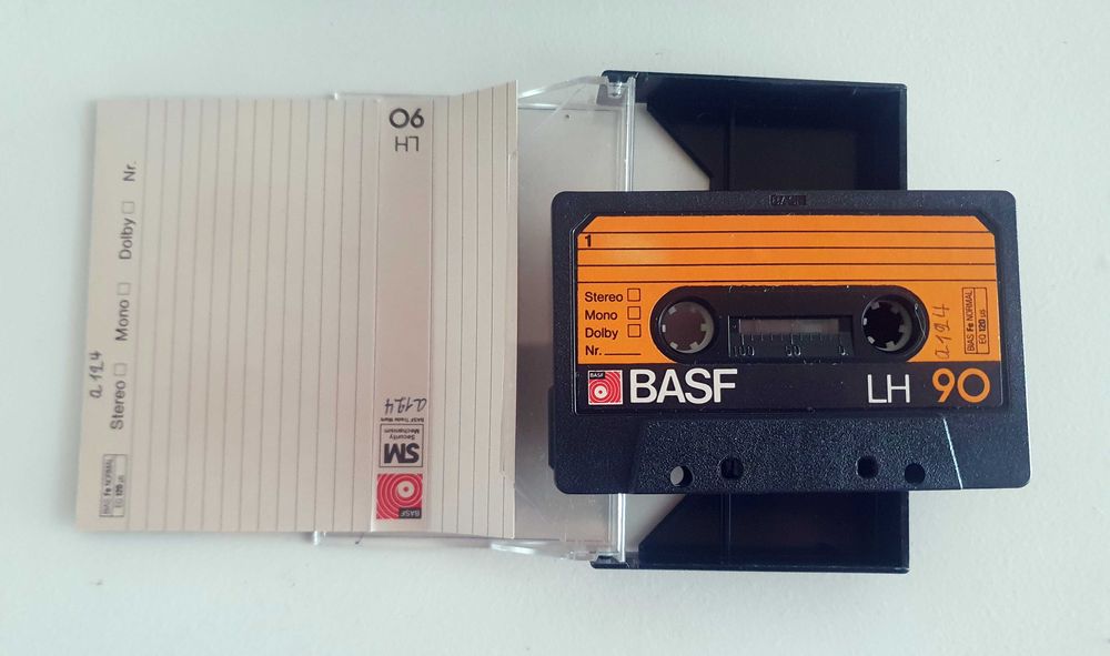 Set de 10 casete BASF LH C90
