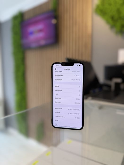 **ATS GSM**iPhone 13 Pro 128Gb/Baterie85%/Grad A/Fact+Gar 12 luni