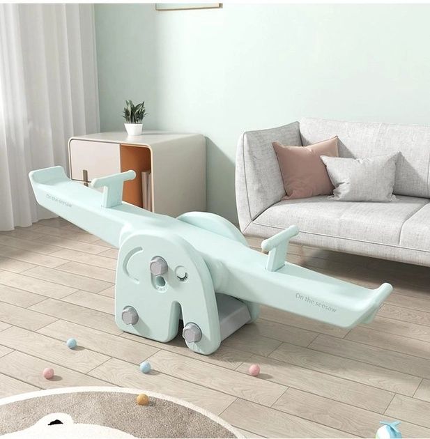 Качеля-балансир Terrio “EleFun” М'ятная 130 см доставка бесплатная