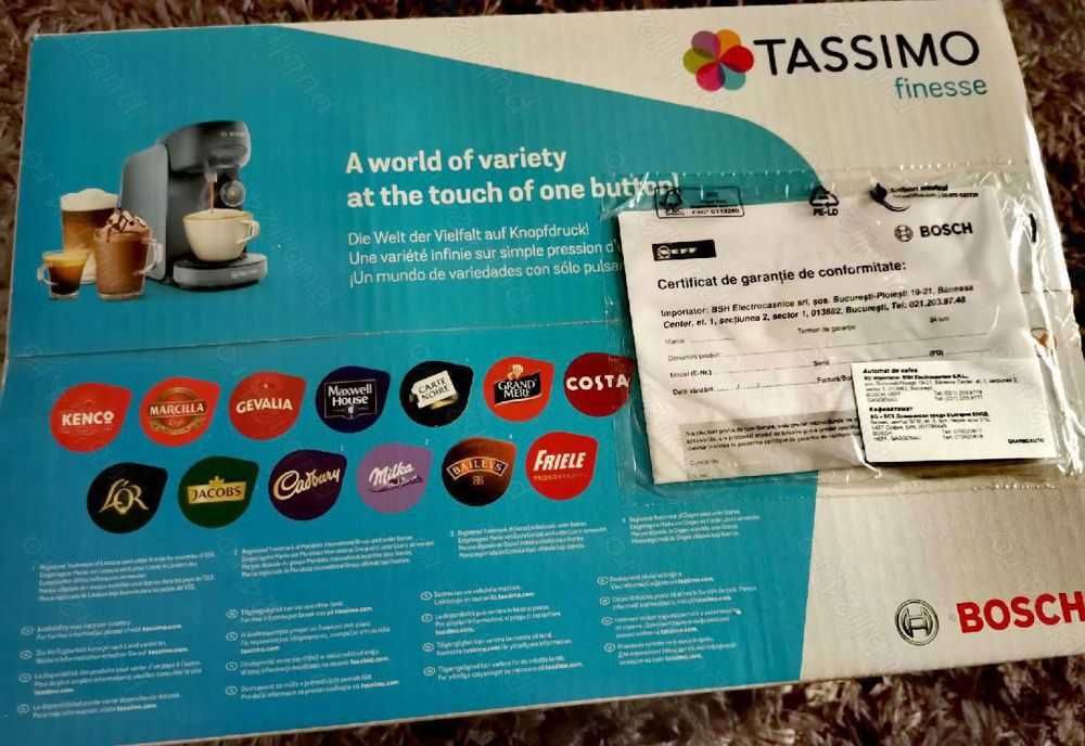 EXPRESOR BOSCH Tassimo Finesse TAS16B5