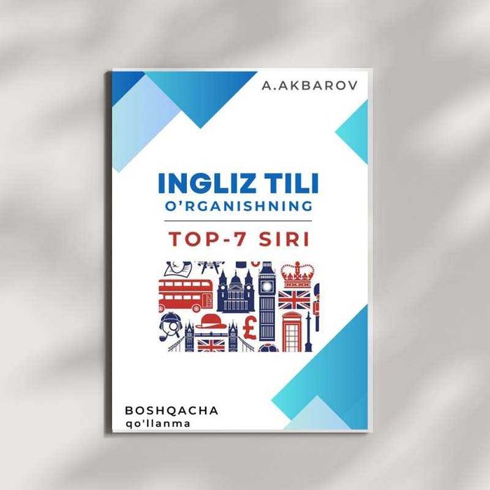Ingliz tili o'rganishning top-7 siri kitobi
