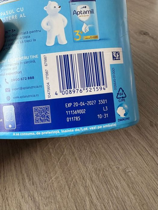 Lapte praf APTAMIL