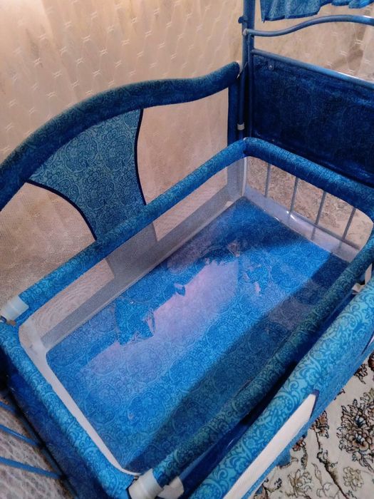 Детская колыбель 2в1