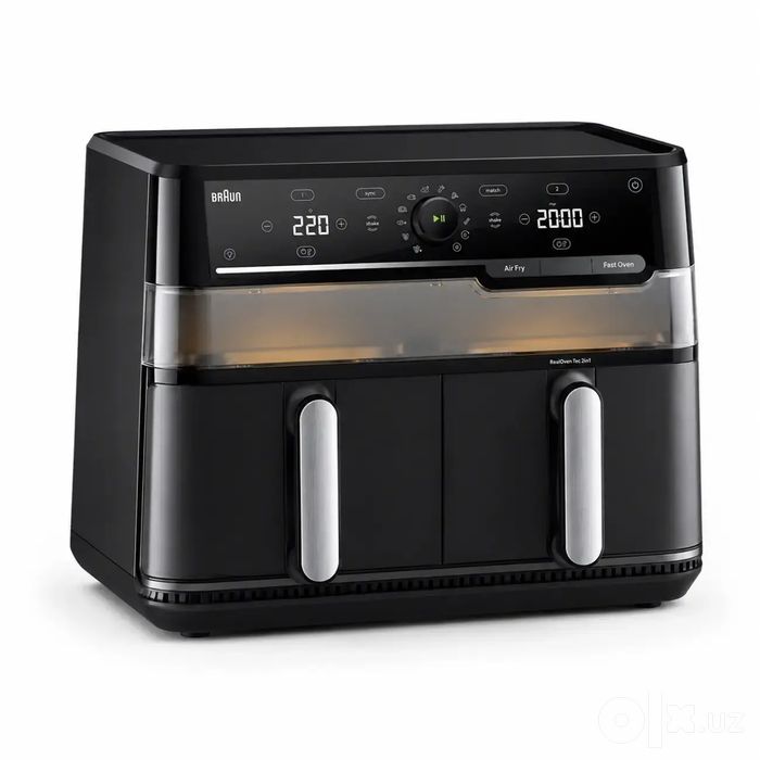 Аэрогриль Braun TwinCook 5 TD5053IBK, 10 л, 2800 Вт