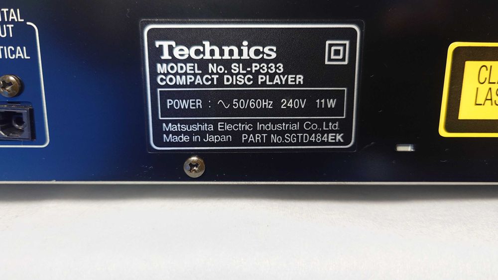 Продавам CD плеър Тechnics SL-P333