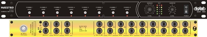 Аналоговый Сумматор Digilаb SSА-800