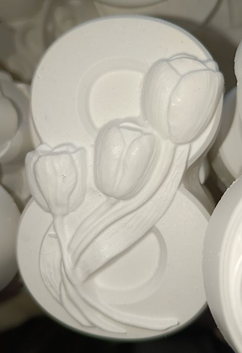 Фигурки раскраски для детей. На 8 марта