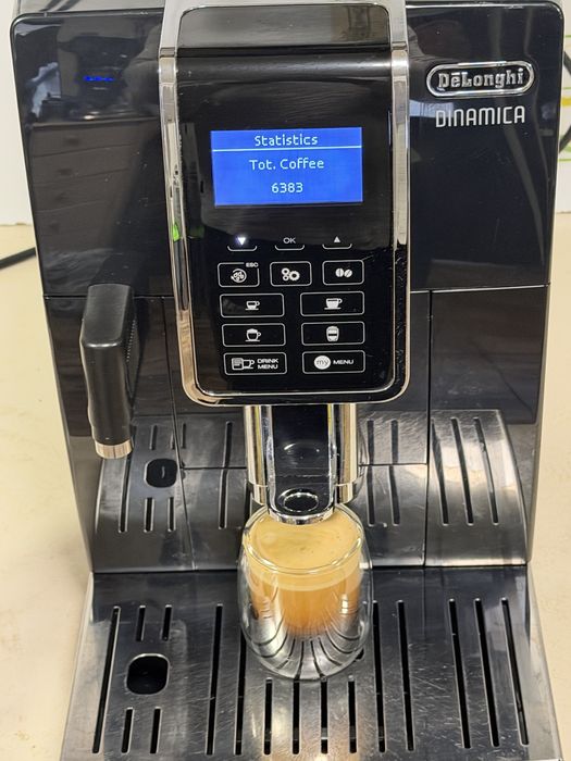 Кафемашина кафе автомат delonghi dinamica с гаранция