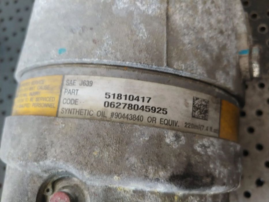 compresor clima ac 1.9 d 939a2000  fiat croma 51810417