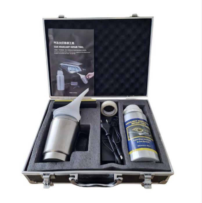 Професионален комплект за възстановяване и полиране на фарове