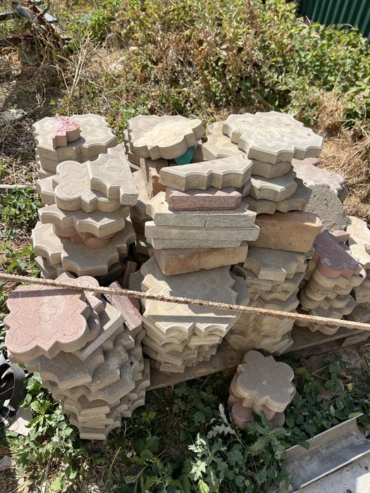 Сплитерные блоки и брусчатка