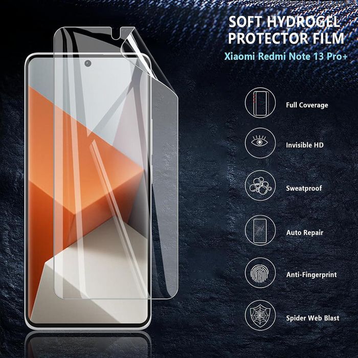 5D Hydrogel Хидрогел протектор за дисплей/гръб за Xiaomi Redmi Note 13