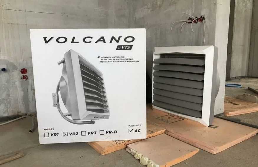 Тепловентилятор VOLCANO (отопление для склада, магазина, автомойки)