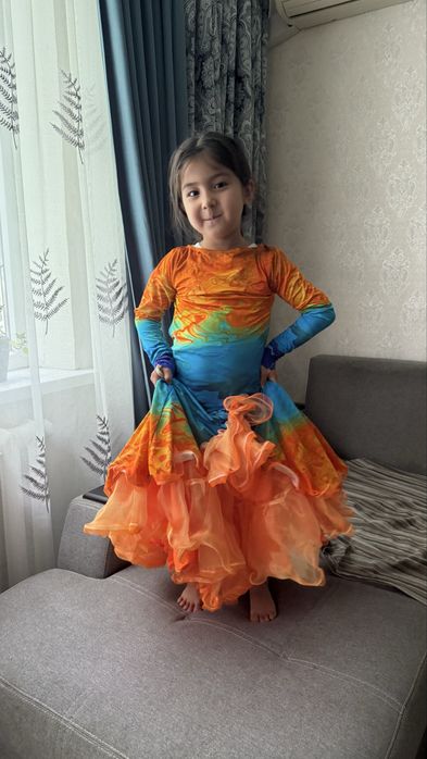 Бальное платье на 10-13 лет