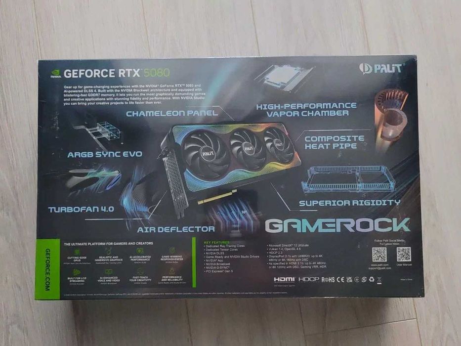 Nvidia Palit RTX 5080