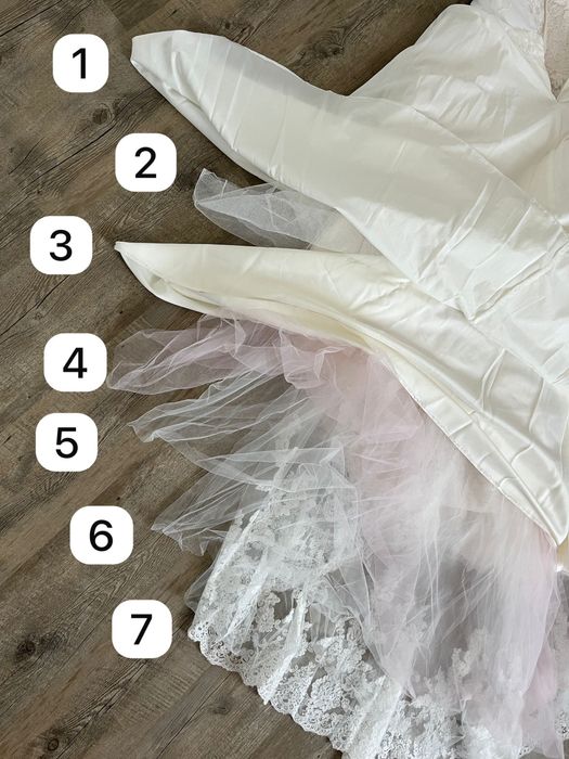 Rochie de mireasa somon Ellen Rose by Hera Style