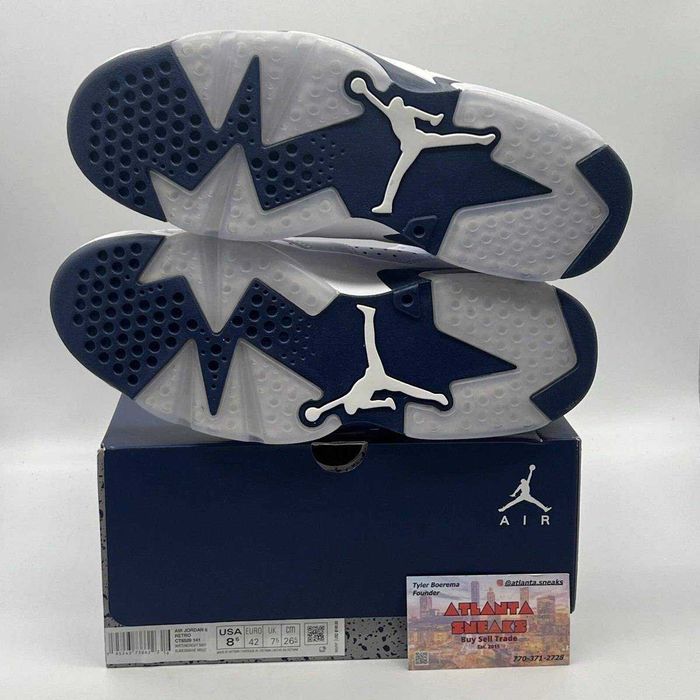 Кроссовки Air Jordan 6 Retro "Midnight Navy"